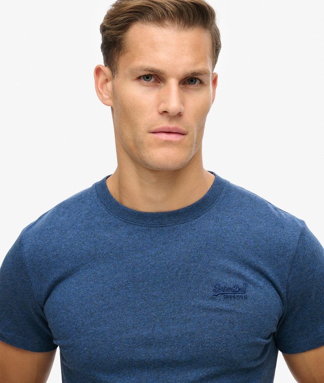 superdry Camiseta de algodón orgánico con logotipo Essential Último día
