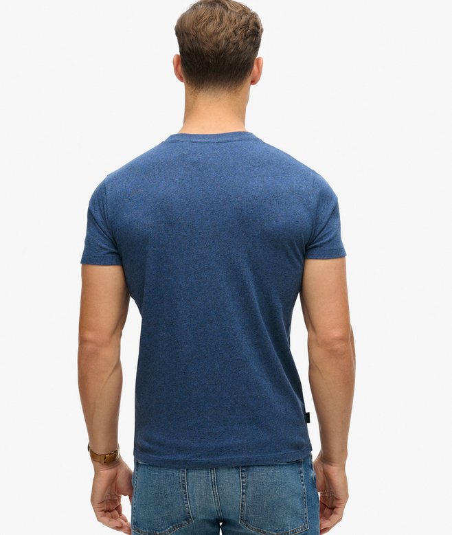 superdry Camiseta de algodón orgánico con logotipo Essential Último día