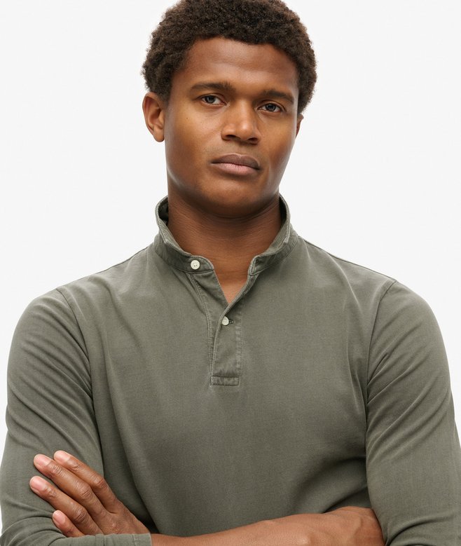 superdry Polo de punto de manga larga Studios Promoción por tiempo limitado