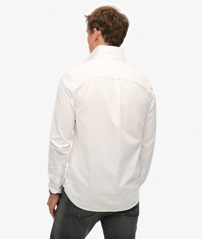 superdry Camisa Oxford de manga larga Grandes descuentos