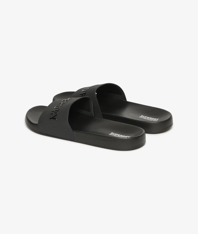 superdry Chanclas de piscina veganas con logo Liquidación