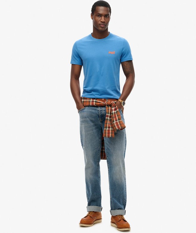 superdry Camiseta de algodón orgánico con logotipo Essential Precios de Black Friday