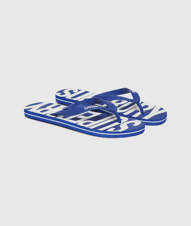superdry Chanclas veganas con logotipo Vintage Logo Descuento por venta flash