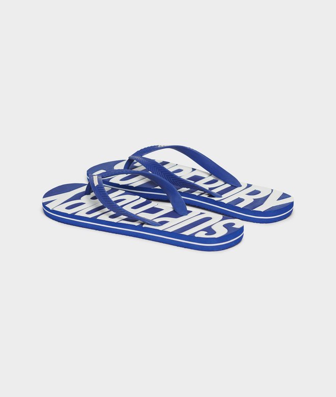 superdry Chanclas veganas con logotipo Vintage Logo Descuento por venta flash