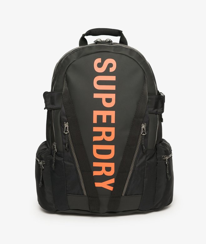superdry Mochila de lona con gráfico Mountain Devoluciones gratuitas