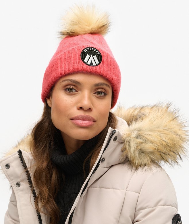 superdry Gorro de punto trenzado Luxe Oferta especial