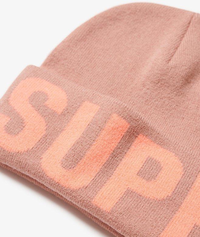 superdry Gorro de punto con el logotipo de la marca Envío internacional gratuito