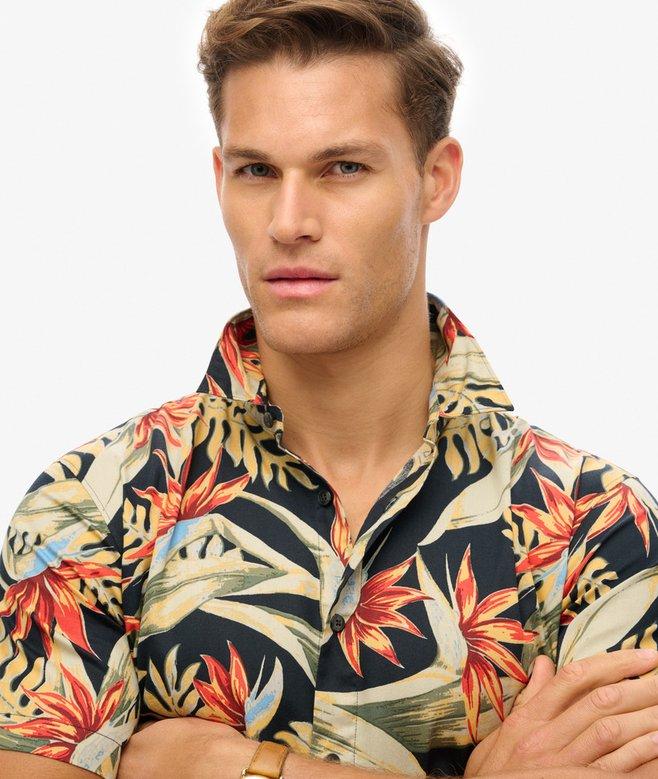 superdry Camisa con estampado hawaiano Devoluciones gratuitas
