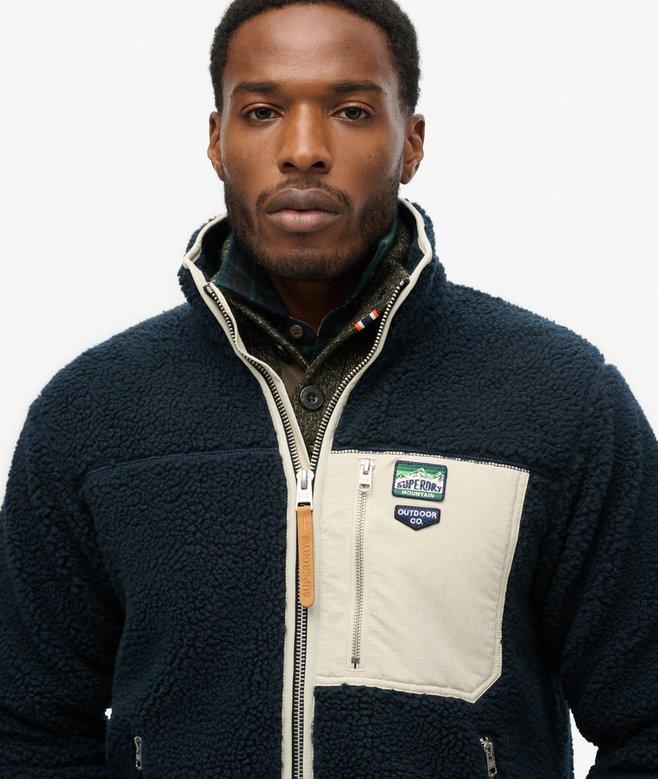 superdry Forro polar con cremallera integral Vintage Retro En línea