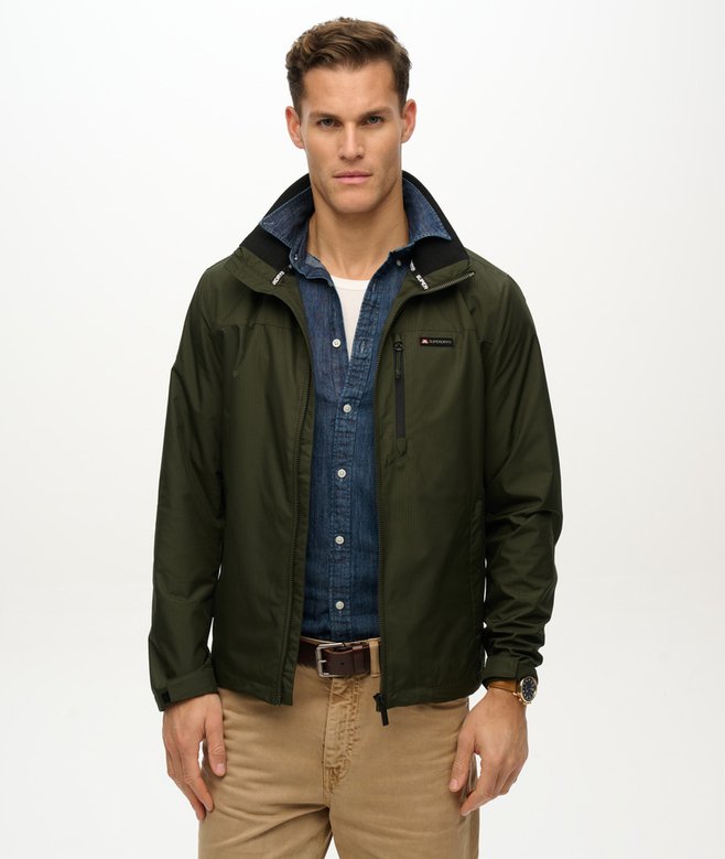 superdry Chaqueta cortavientos con logotipo sin capucha Rebajas baratas