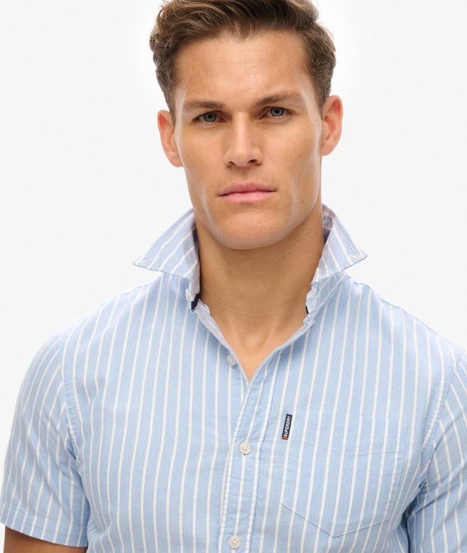 superdry Camisa Oxford de manga corta Tienda