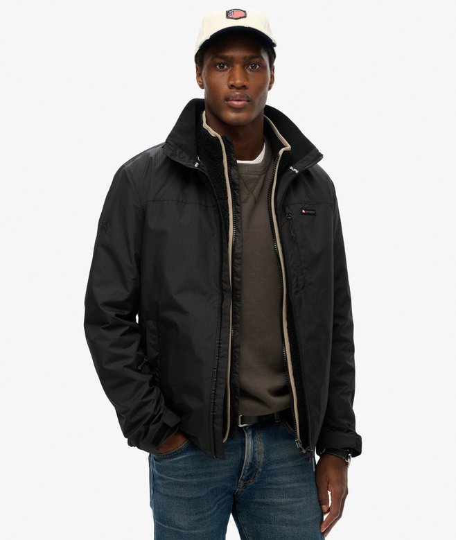 superdry Chaqueta cortavientos con logotipo sin capucha Rebajas top