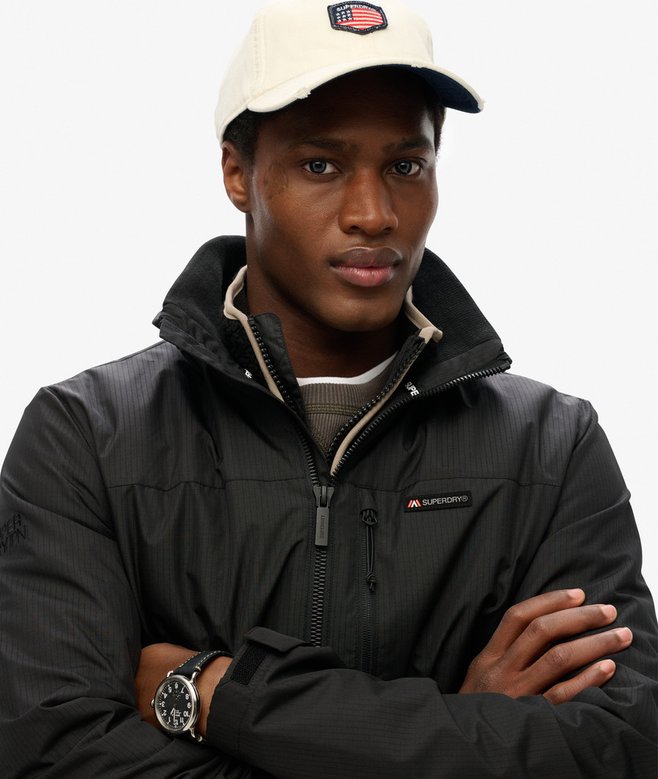 superdry Chaqueta cortavientos con logotipo sin capucha Rebajas top