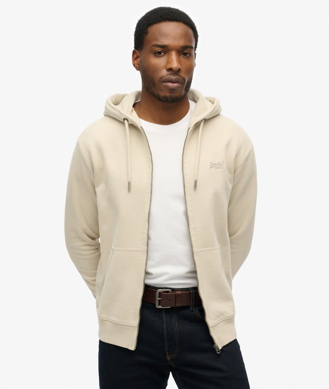 superdry Sudadera con capucha cremallera y logotipo Essential Envío gratis
