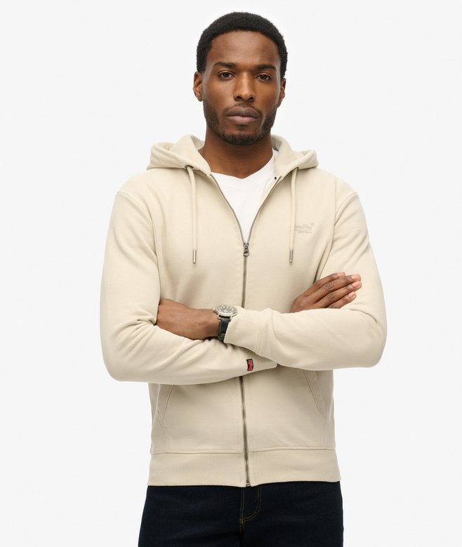 superdry Sudadera con capucha cremallera y logotipo Essential Envío gratis