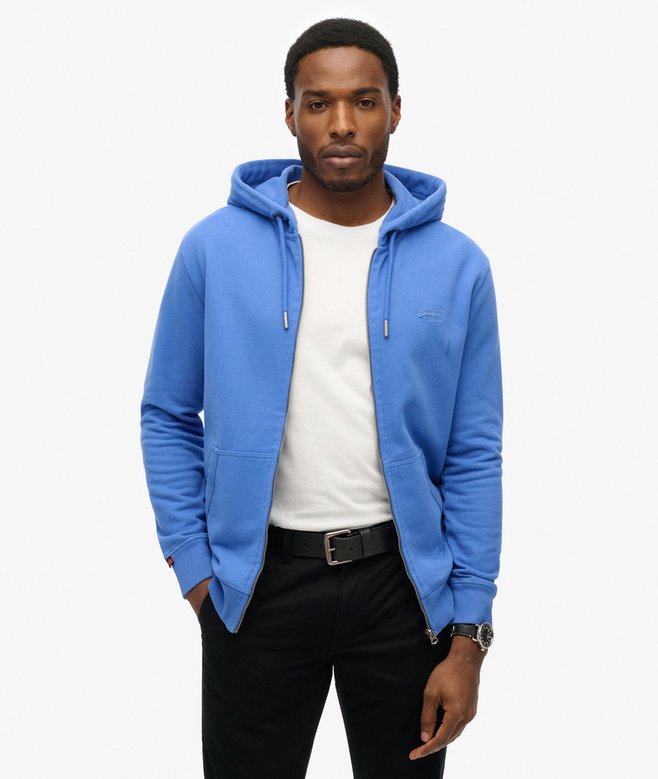 superdry Sudadera con capucha cremallera y logotipo Essential Últimos 2 días