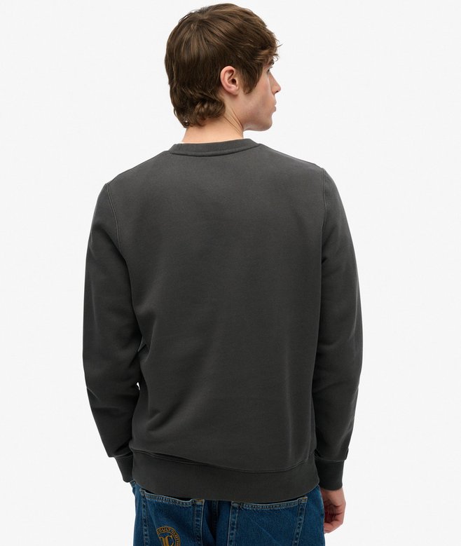 superdry Sudadera con cuello redondo con micrologotipo Último día
