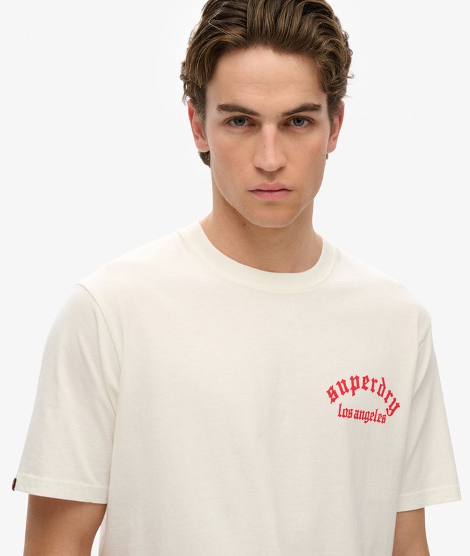 superdry Camiseta de corte holgado y manga corta Neo Trad Tattoo Solo hoy