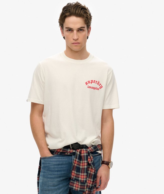 superdry Camiseta de corte holgado y manga corta Neo Trad Tattoo Solo hoy