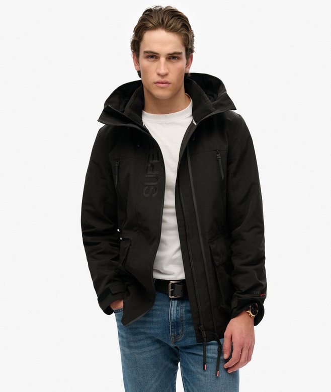 superdry Chaqueta cortavientos con capucha y bordado Ultimate Tienda de fábrica