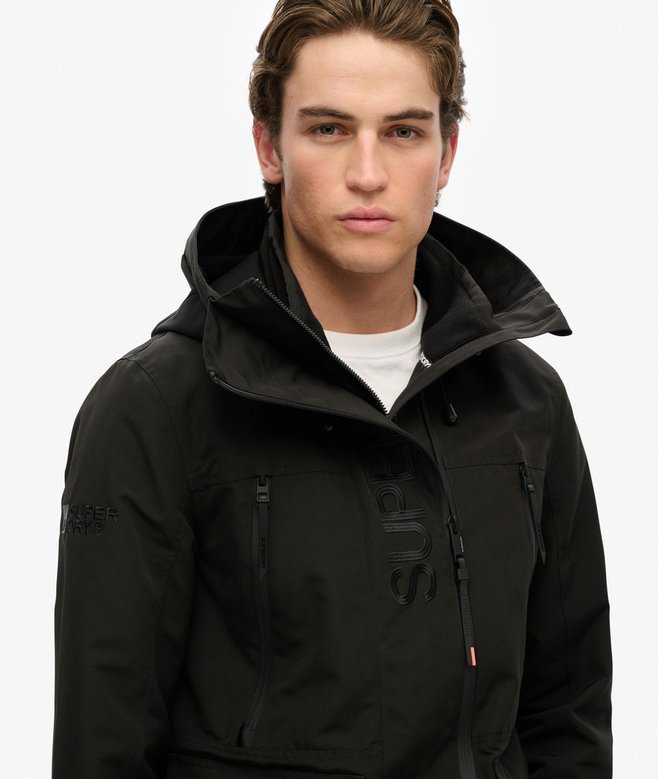 superdry Chaqueta cortavientos con capucha y bordado Ultimate Tienda de fábrica