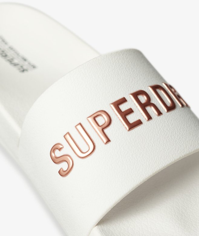 superdry Chanclas de piscina veganas con logo En línea