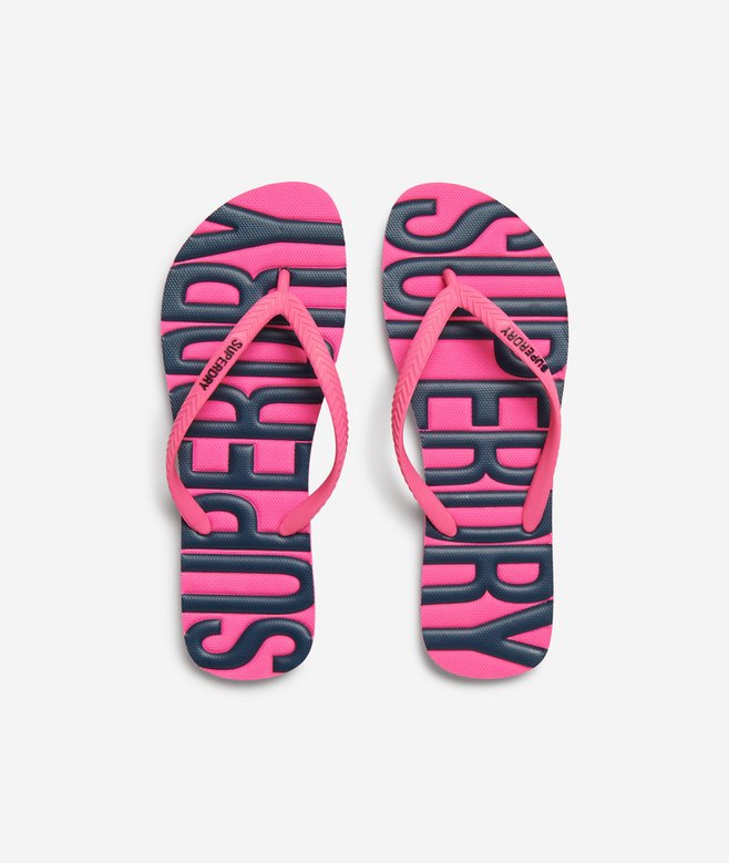 superdry Chanclas veganas con logotipo Vintage Logo Rebajas baratas
