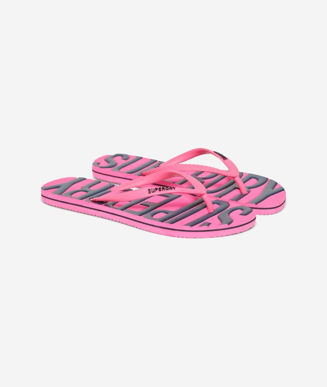 superdry Chanclas veganas con logotipo Vintage Logo Rebajas baratas