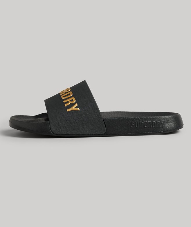 superdry Chanclas de piscina con logotipo CODE ÚLTIMAS EDICIONES