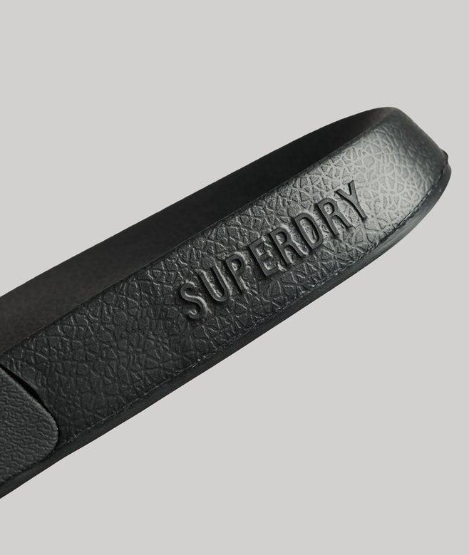 superdry Chanclas de piscina con logotipo CODE ÚLTIMAS EDICIONES