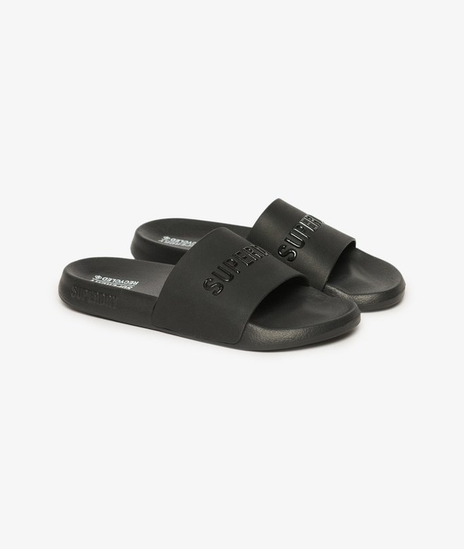 superdry Chanclas de piscina con logotipo CODE Oferta especial de fábrica