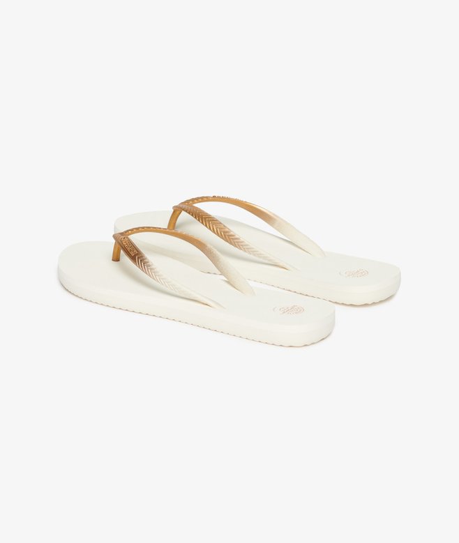 superdry Chanclas metalizadas Core Solo queda un día