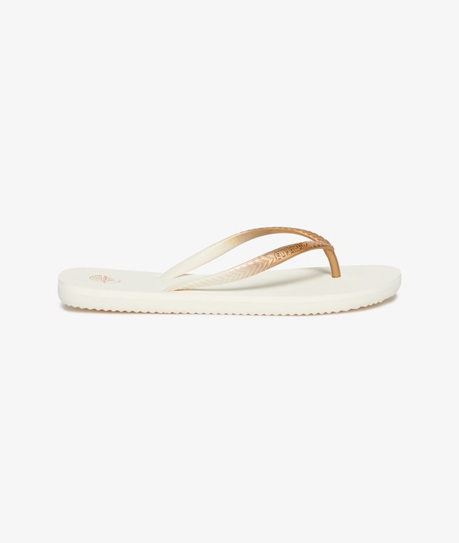 superdry Chanclas metalizadas Core Solo queda un día