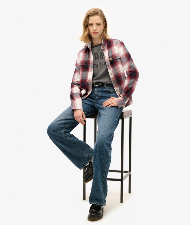 superdry Top ajustado de canalé y manga larga Athletic Essentials Descuento por venta flash