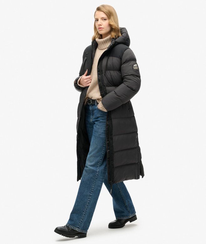 superdry Abrigo largo acolchado Rip-Stop Rebajas de fin de temporada