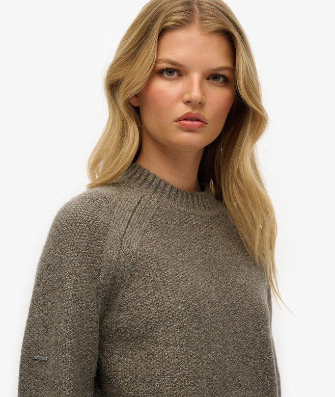 superdry Jersey raglán grueso extragrande Devoluciones gratuitas