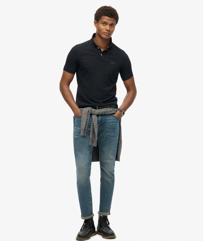 superdry Polo de piqué Classic Rebajas de fábrica
