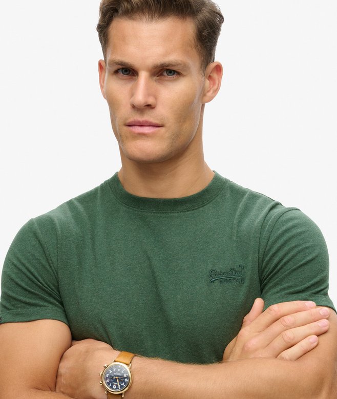 superdry Camiseta de algodón orgánico con logotipo Essential Los más vendidos