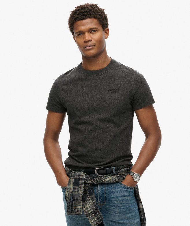 superdry Camiseta de algodón orgánico con logotipo Essential Descuento