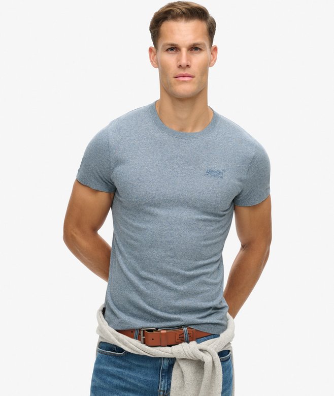 superdry Camiseta de algodón orgánico con logotipo Essential Liquidación