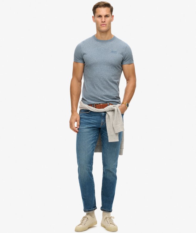 superdry Camiseta de algodón orgánico con logotipo Essential Liquidación