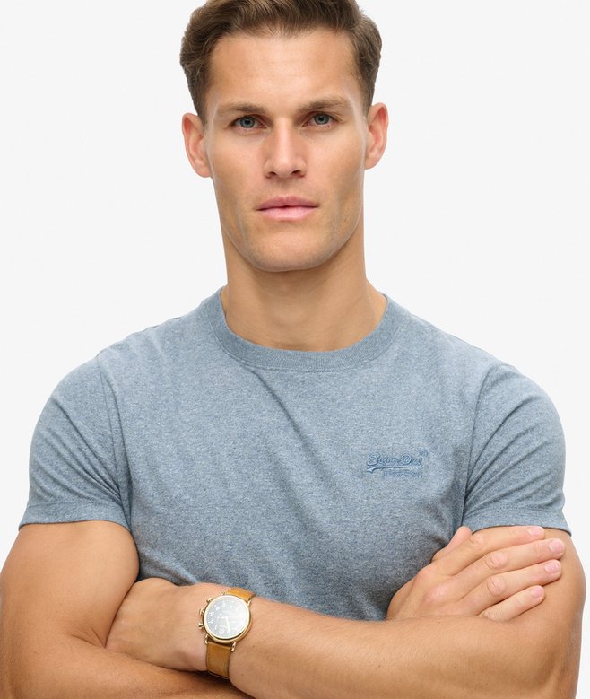 superdry Camiseta de algodón orgánico con logotipo Essential Liquidación