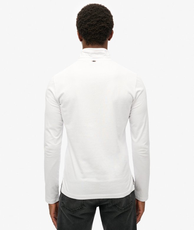 superdry Polo de punto de manga larga Studios Mejor oferta