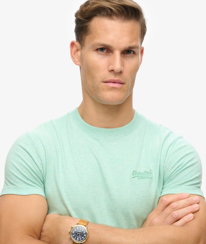 superdry Camiseta de algodón orgánico con logotipo Essential Rebajas top