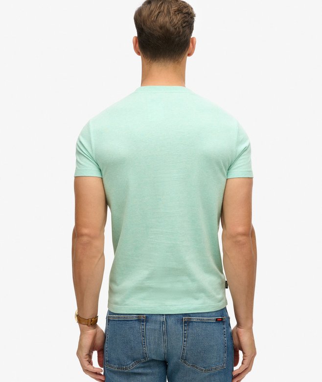 superdry Camiseta de algodón orgánico con logotipo Essential Rebajas top