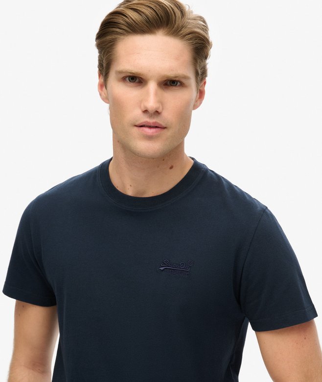 superdry Camiseta de algodón orgánico con logotipo Essential Oferta especial
