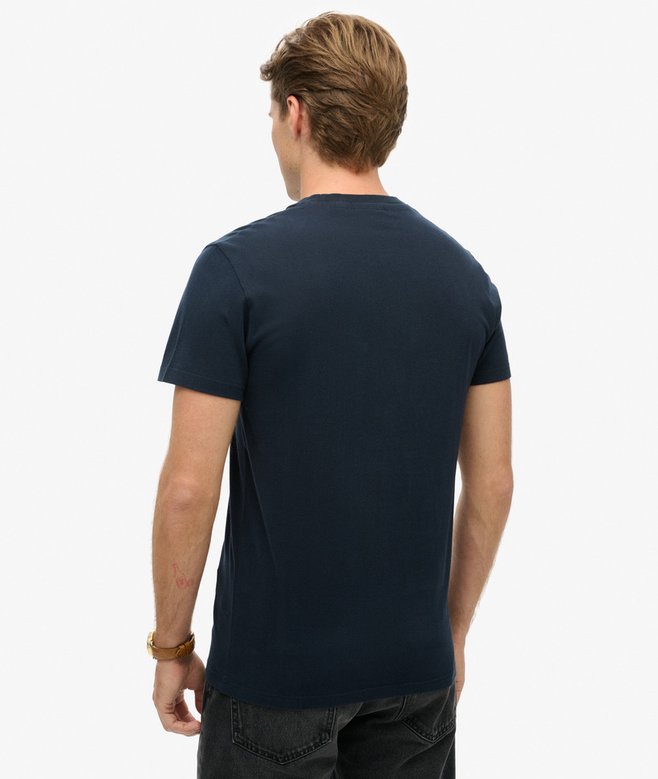 superdry Camiseta de algodón orgánico con logotipo Essential Oferta especial