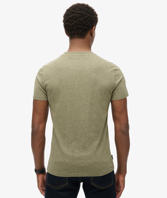 superdry Camiseta de algodón orgánico con logotipo Essential ÚLTIMAS EDICIONES