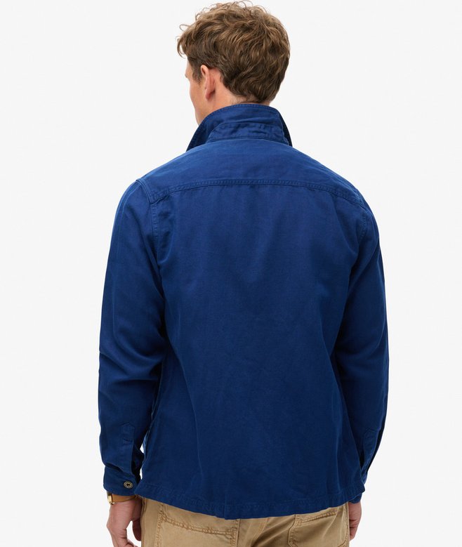 superdry Sobrecamisa de mezcla de lino Merchant Store Último día