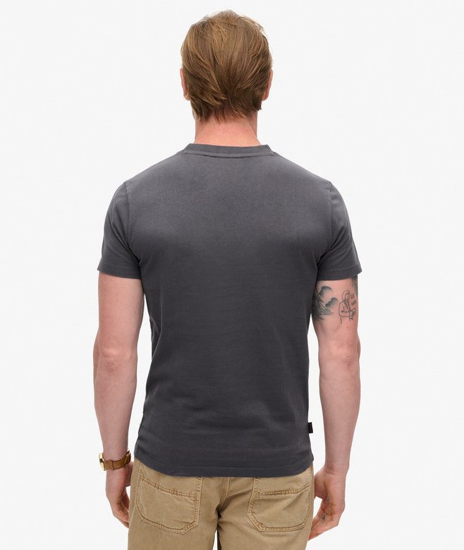 superdry Camiseta de algodón orgánico con logotipo Essential Promoción trimestral